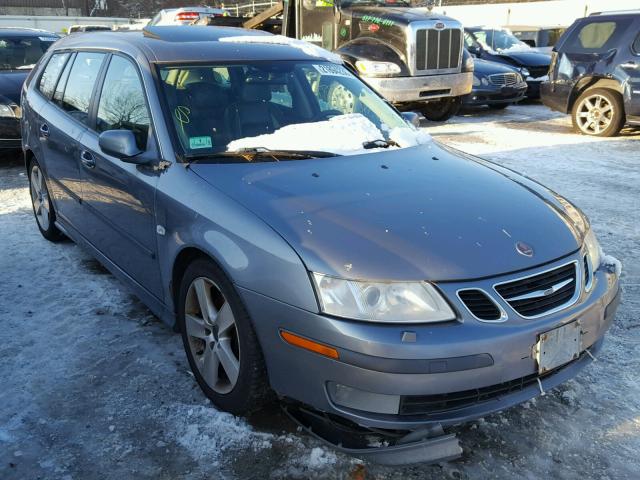 YS3FH56U571005332 - 2007 SAAB 9-3 AERO SILVER photo 1