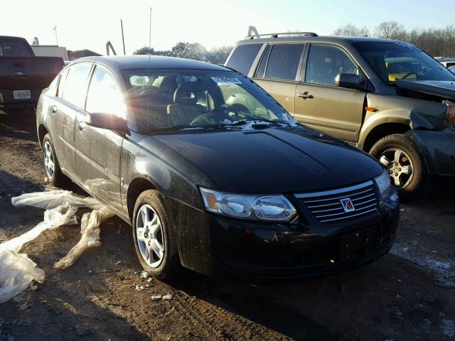 1G8AJ55FX6Z129678 - 2006 SATURN ION LEVEL BLACK photo 1