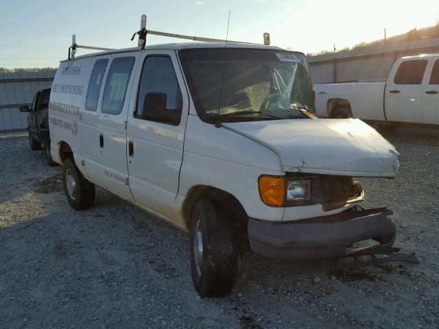 1FTNE24L06HA85309 - 2006 FORD ECONOLINE WHITE photo 1