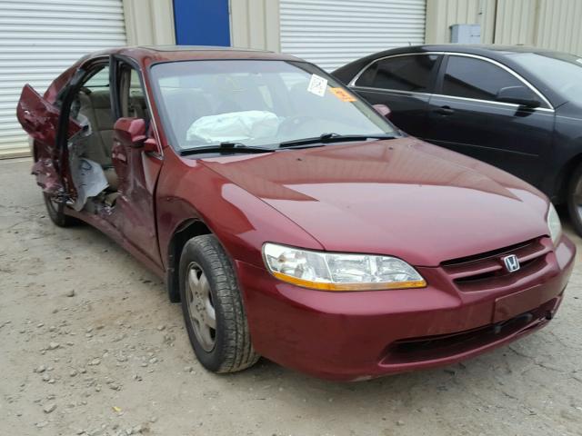 1HGCG1653WA076995 - 1998 HONDA ACCORD EX BURGUNDY photo 1