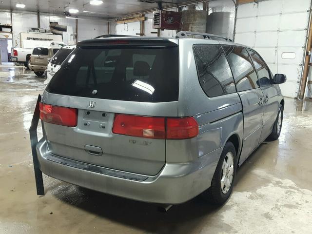 2HKRL1859YH604536 - 2000 HONDA ODYSSEY LX GRAY photo 4