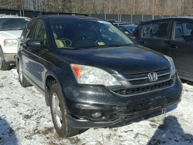 5J6RE4H71AL028787 - 2010 HONDA CR-V EXL BLACK photo 1