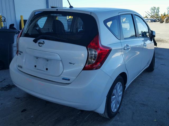 3N1CE2CP5EL369145 - 2014 NISSAN VERSA NOTE WHITE photo 4