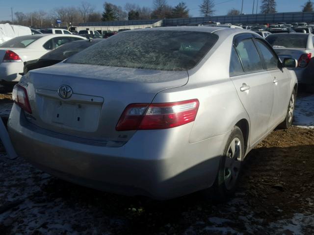 4T4BE46K49R068657 - 2009 TOYOTA CAMRY BASE SILVER photo 4