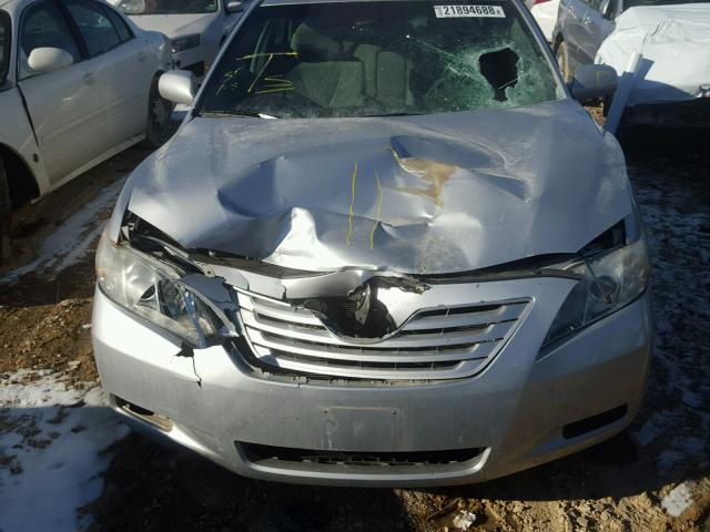 4T4BE46K49R068657 - 2009 TOYOTA CAMRY BASE SILVER photo 9