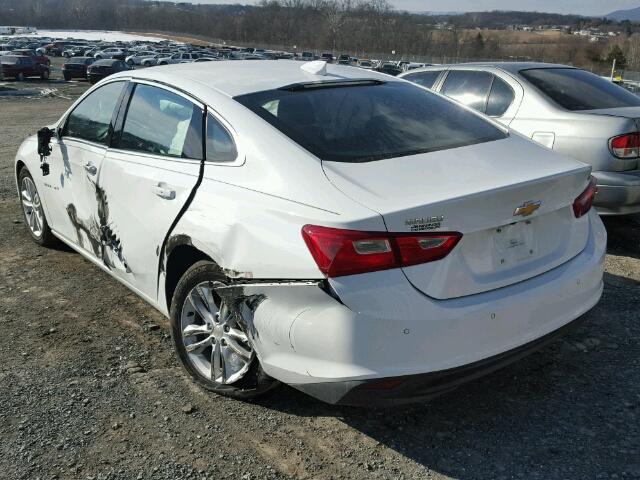 1G1ZE5ST5GF352455 - 2016 CHEVROLET MALIBU LT WHITE photo 3