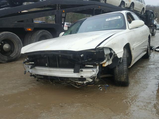 1G4HP54K844165540 - 2004 BUICK LESABRE CU WHITE photo 2