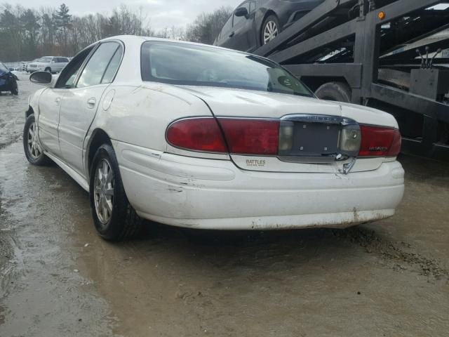 1G4HP54K844165540 - 2004 BUICK LESABRE CU WHITE photo 3