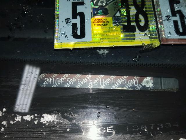 2HGES267X5H540900 - 2005 HONDA CIVIC EX 银色 照片 10