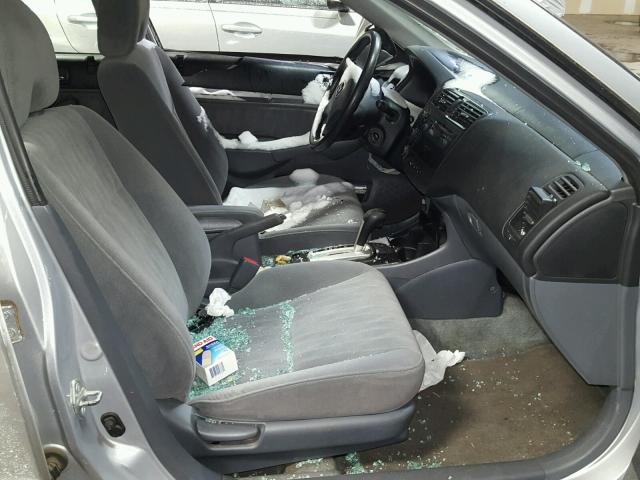 2HGES267X5H540900 - 2005 HONDA CIVIC EX 银色 照片 5