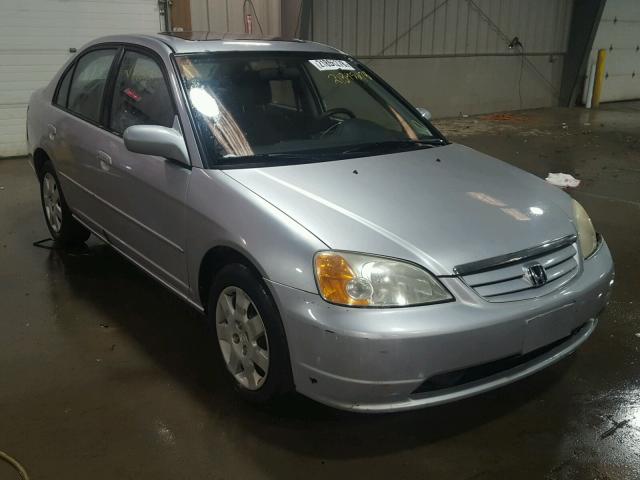 2HGES26712H508395 - 2002 HONDA CIVIC EX ვერცხლისფერი ფოტო 1
