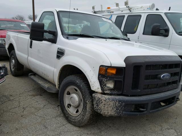 1FTNF20588ED94857 - 2008 FORD F250 SUPER WHITE photo 1