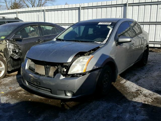 3N1AB61E18L724745 - 2008 NISSAN SENTRA 2.0 GRAY photo 2