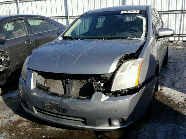 3N1AB61E18L724745 - 2008 NISSAN SENTRA 2.0 GRAY photo 9