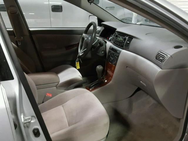 1NXBR32E76Z624450 - 2006 TOYOTA COROLLA CE SILVER photo 5