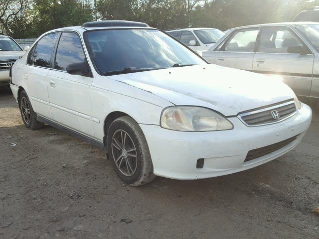 1HGEJ864XXL011125 - 1999 HONDA CIVIC EX WHITE photo 1