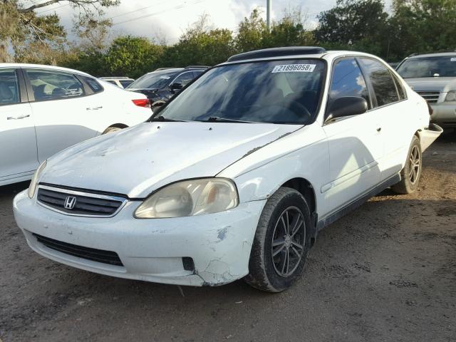 1HGEJ864XXL011125 - 1999 HONDA CIVIC EX WHITE photo 2