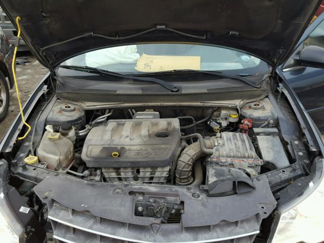 1C3LC46K67N644253 - 2007 CHRYSLER SEBRING BLUE photo 7