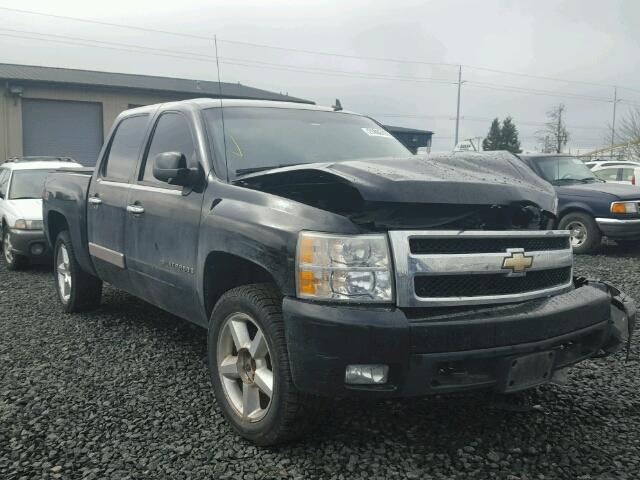 2GCEK13M181127554 - 2008 CHEVROLET SILVERADO BLACK photo 1