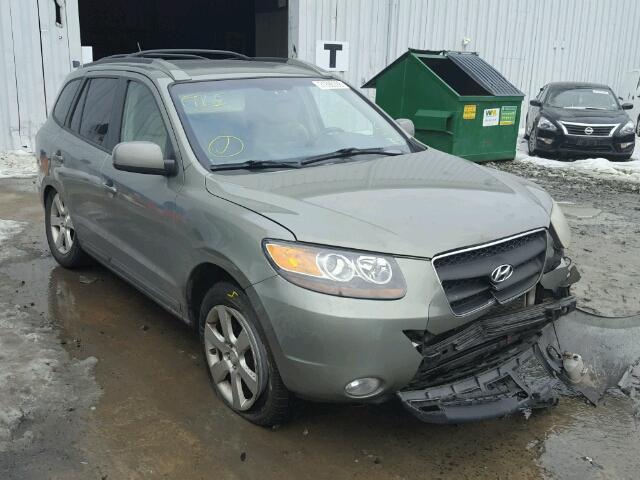 5NMSH13E47H079391 - 2007 HYUNDAI SANTA FE S GREEN photo 1