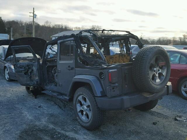 1C4BJWEG0HL669152 - 2017 JEEP WRANGLER U BURN photo 3