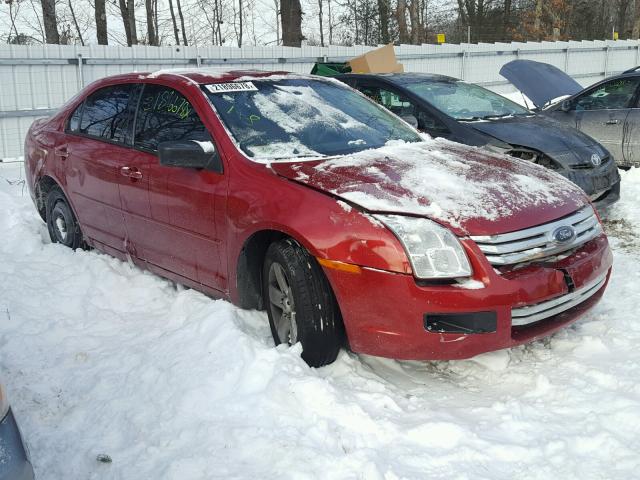 3FAFP07Z06R130501 - 2006 FORD FUSION SE RED photo 1