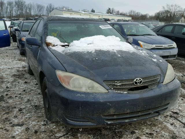 4T1BE32K34U348718 - 2004 TOYOTA CAMRY LE BLUE photo 1