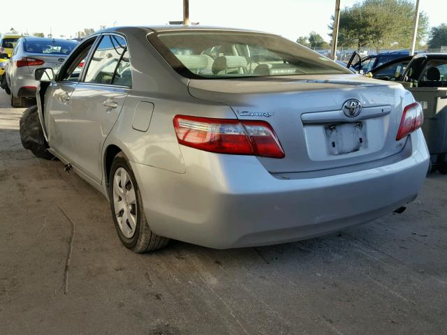 4T1BE46K07U086614 - 2007 TOYOTA CAMRY NEW SILVER photo 3