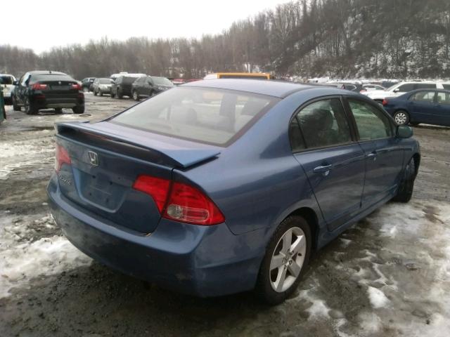 2HGFA16886H519460 - 2006 HONDA CIVIC EX Mavi fotoğraf 4