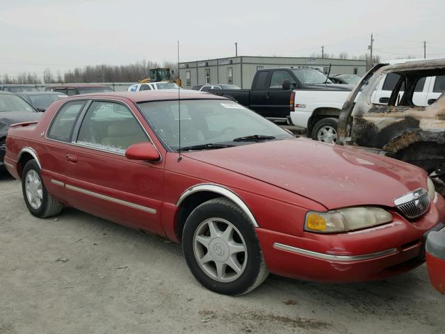 1MELM62W0VH621526 - 1997 MERCURY COUGAR XR7 MAROON photo 1