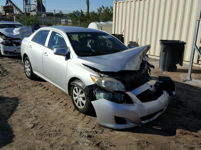 JTDBL40E299076170 - 2009 TOYOTA COROLLA BA SILVER photo 1