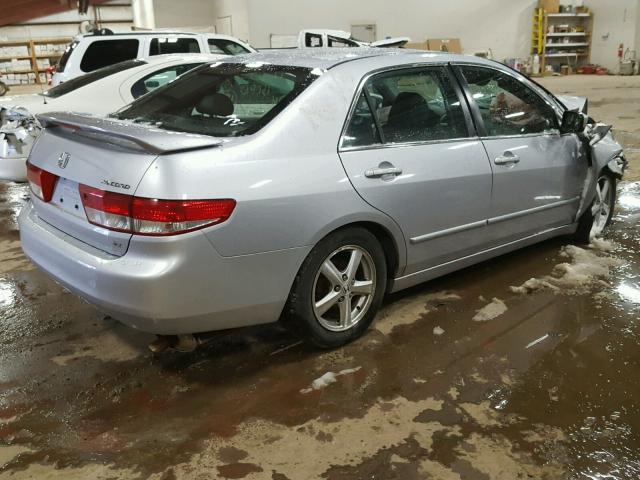 1HGCM56673A003147 - 2003 HONDA ACCORD EX SILVER photo 4