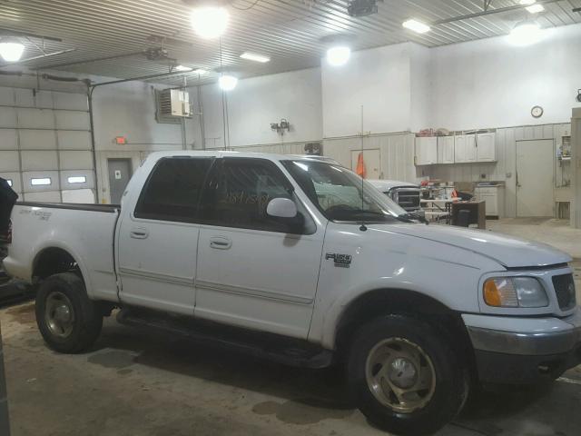 1FTRW08L51KC00740 - 2001 FORD F150 SUPER WHITE photo 1