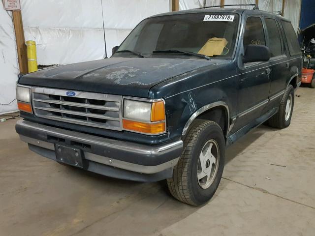 1FMDU34X7RUA12517 - 1994 FORD EXPLORER GREEN photo 2