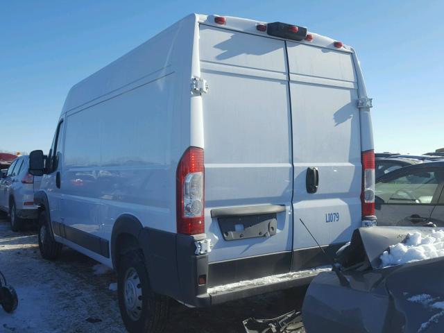 3C6TRVCG7JE112707 - 2018 RAM PROMASTER WHITE photo 3