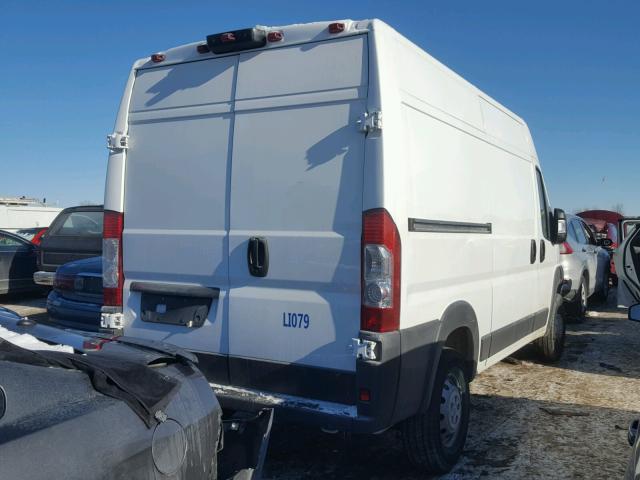 3C6TRVCG7JE112707 - 2018 RAM PROMASTER WHITE photo 4