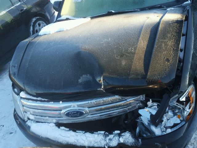 1FAHP24W18G112274 - 2008 FORD TAURUS SEL BLACK photo 7