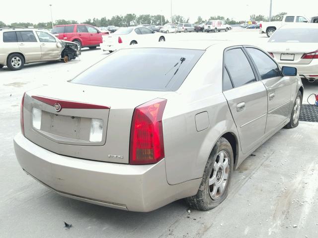 1G6DM57N430104969 - 2003 CADILLAC CTS TAN photo 4