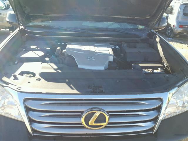 JTJBM7FX6A5000256 - 2010 LEXUS GX BASE BLACK photo 7