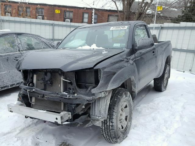 5TFPX4EN6EX021388 - 2014 TOYOTA TACOMA BLACK photo 2