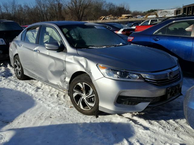 1HGCR2F33HA214293 - 2017 HONDA ACCORD LX SILVER photo 1