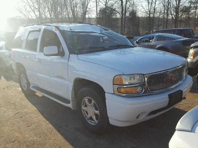 1GKEK63U54J256432 - 2004 GMC YUKON DENA WHITE photo 1