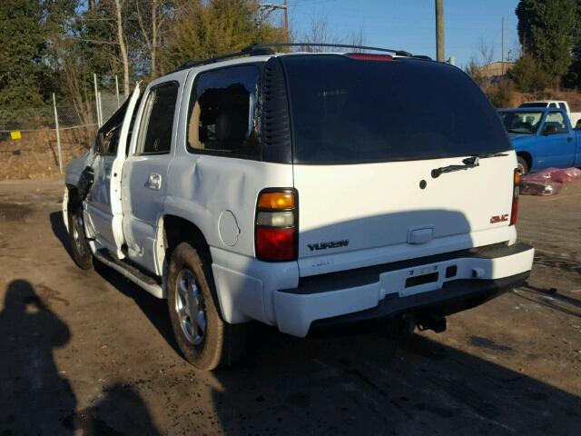 1GKEK63U54J256432 - 2004 GMC YUKON DENA WHITE photo 3