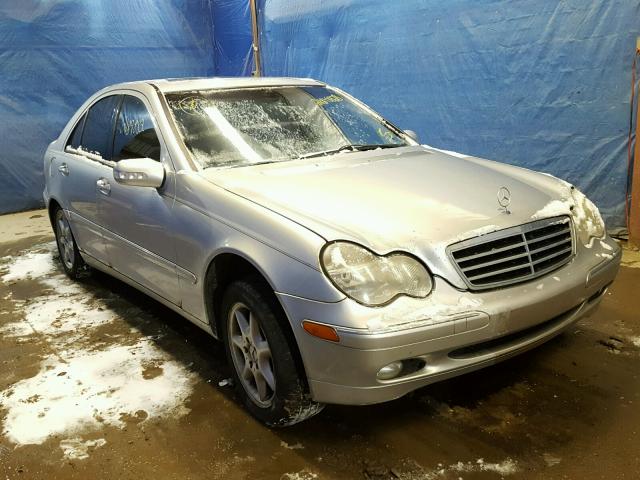 WDBRF61J72F224235 - 2002 MERCEDES-BENZ C 240 SILVER photo 1