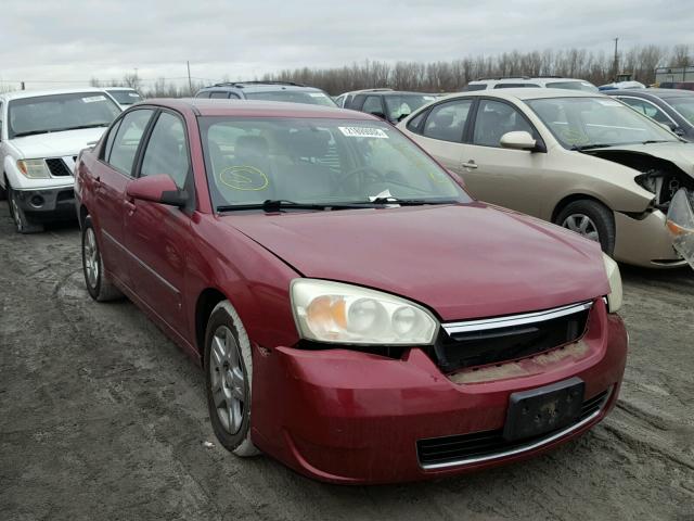 1G1ZT518X6F299866 - 2006 CHEVROLET MALIBU LT MAROON photo 1