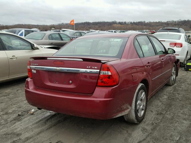 1G1ZT518X6F299866 - 2006 CHEVROLET MALIBU LT MAROON photo 4