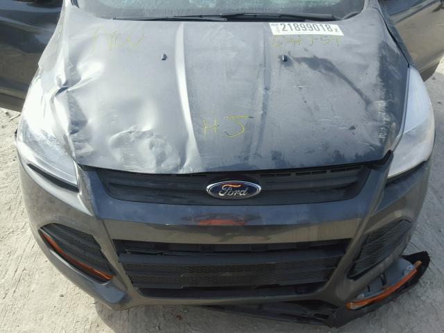 1FMCU0F78GUC41759 - 2016 FORD ESCAPE S BLACK photo 7