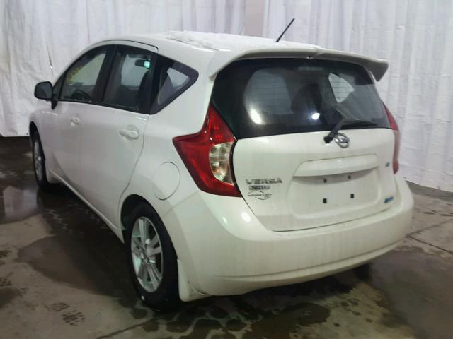 3N1CE2CP6EL410124 - 2014 NISSAN VERSA NOTE WHITE photo 3