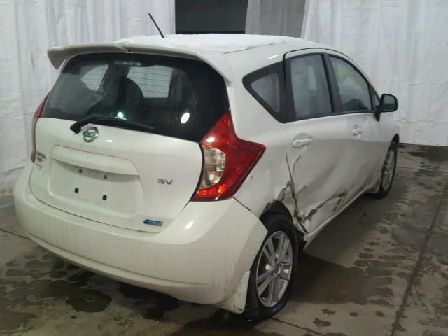 3N1CE2CP6EL410124 - 2014 NISSAN VERSA NOTE WHITE photo 4