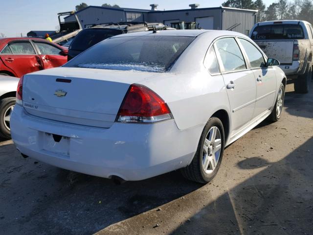 2G1WG5E39D1104043 - 2013 CHEVROLET IMPALA LT WHITE photo 4